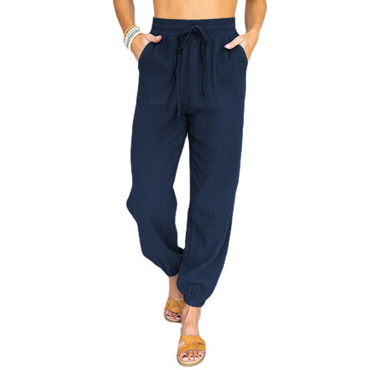 Pantalon de survêtement femme confortable et élastique