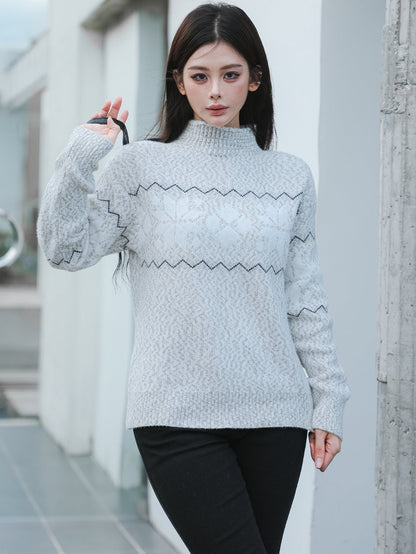 Pull-over Femme Doux Hivernal Douillet