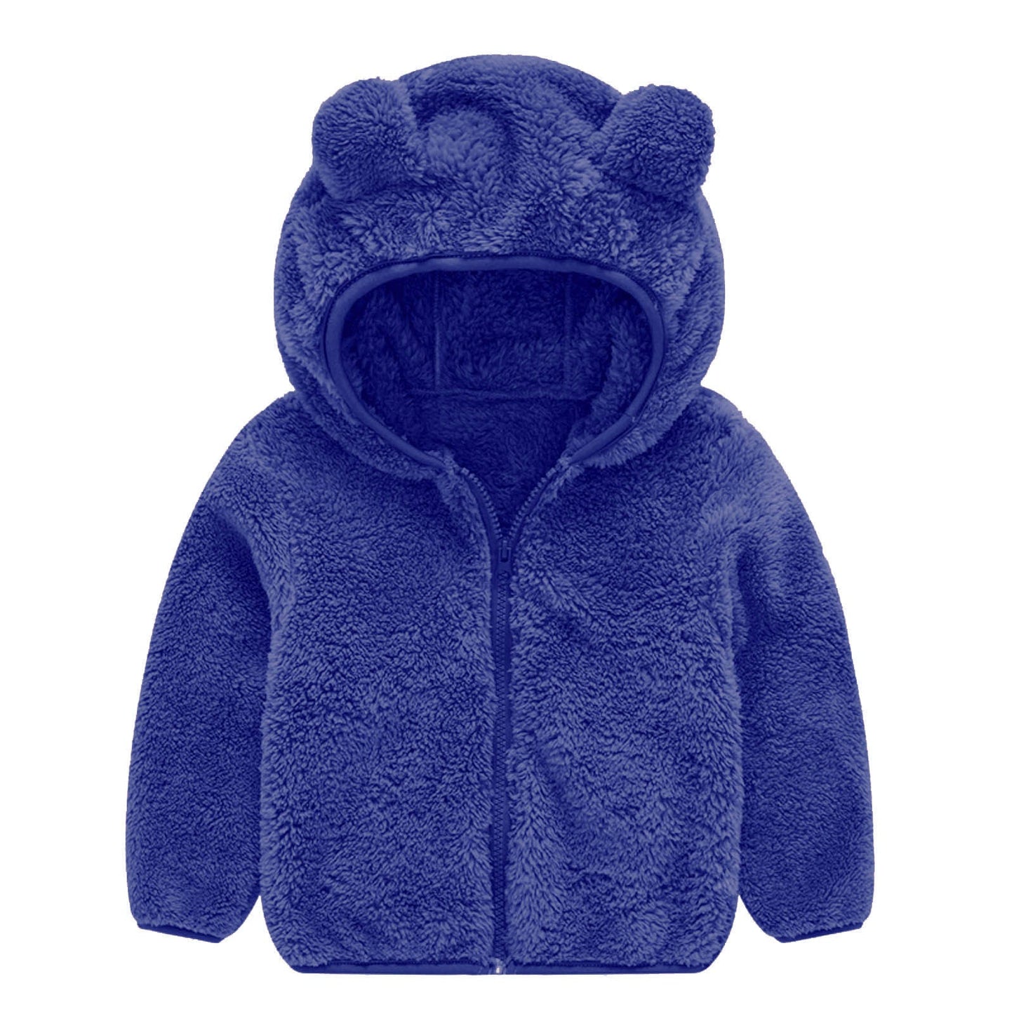 Veste polaire femme Oreilles d'ours Bonnet chaud Doux et confortable