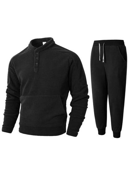 Ensemble polaire pour homme, confortable et sportif
