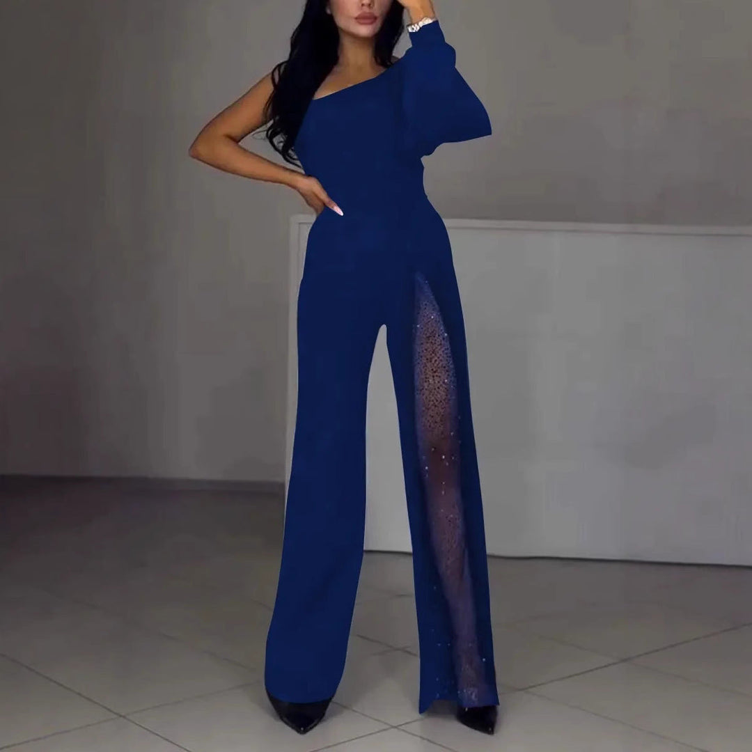 Combinaison élégante pour femme avec détails à paillettes