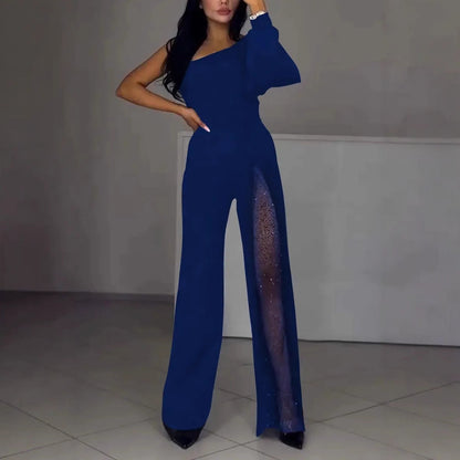 Combinaison élégante pour femme avec détails à paillettes