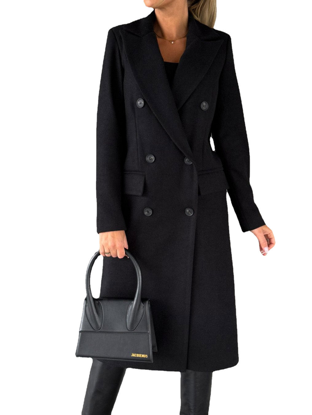 Trench-coat classique élégant pour femme avec poches
