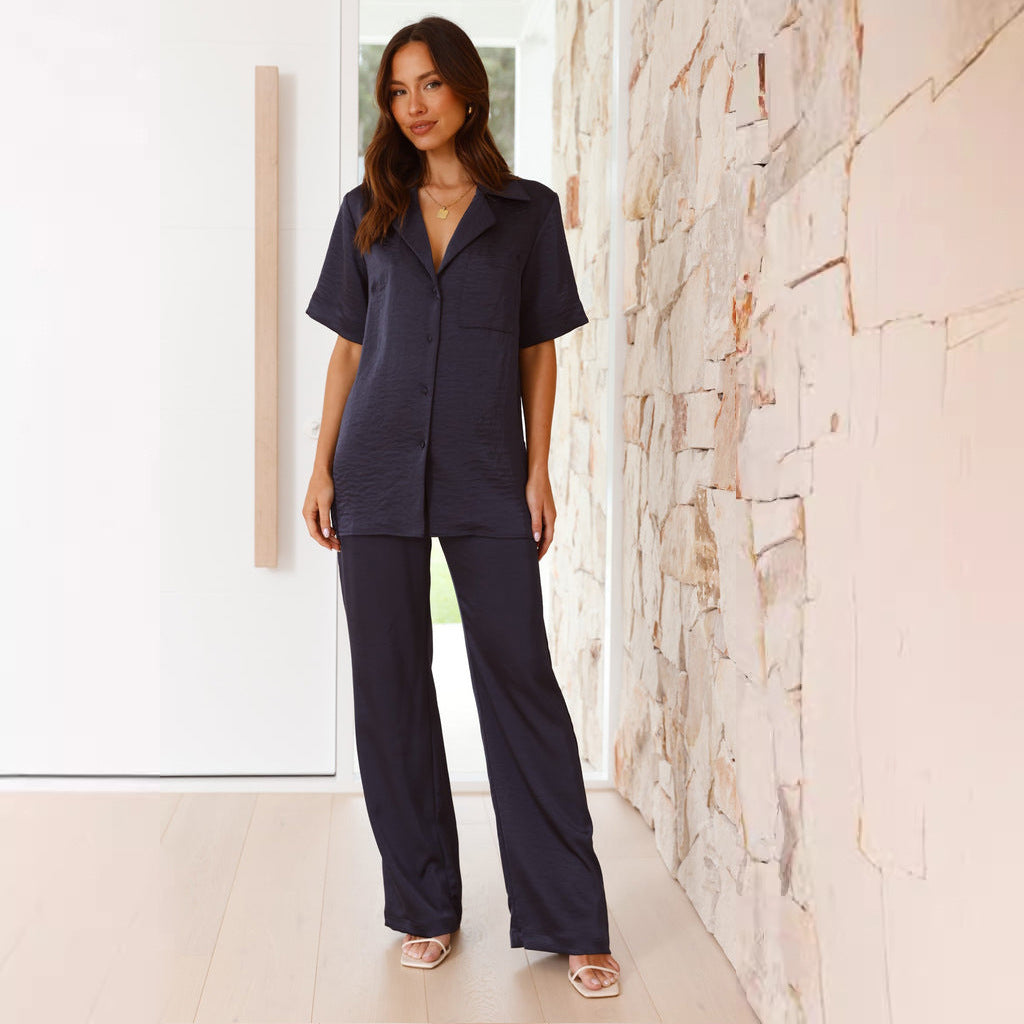 Pyjama Femme Satin Design Élégant Confortable