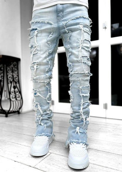 Jeans homme coupe slim, look moderne