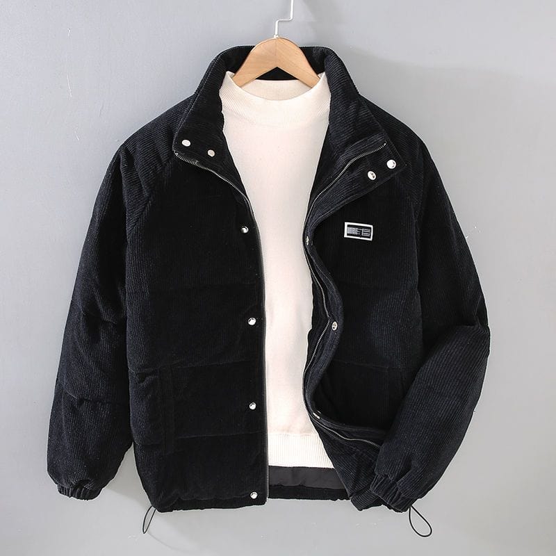 Veste d'hiver homme - Matelassée élégante à col haut
