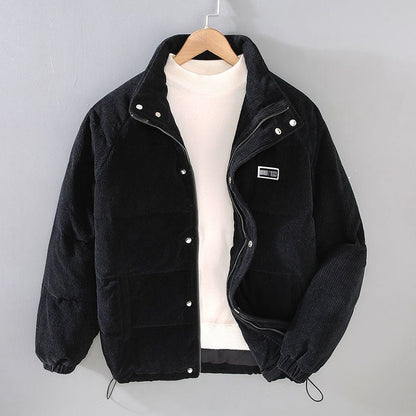 Veste d'hiver homme - Matelassée élégante à col haut