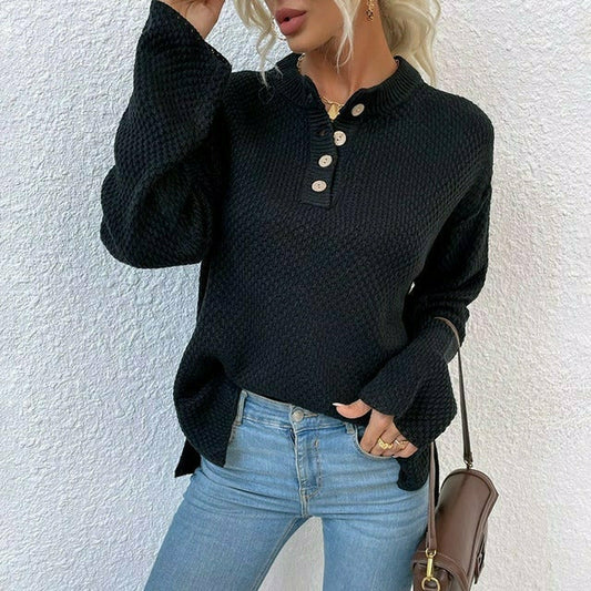 Weicher Strickpullover Damen Modisch - IdealeKleiden