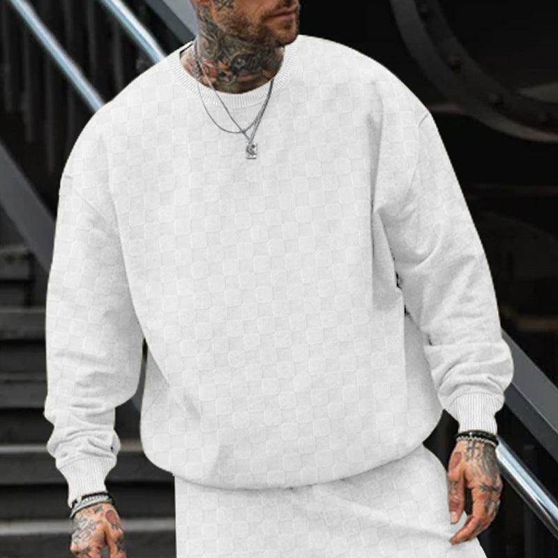 Pull pour homme oversize confortable et structuré