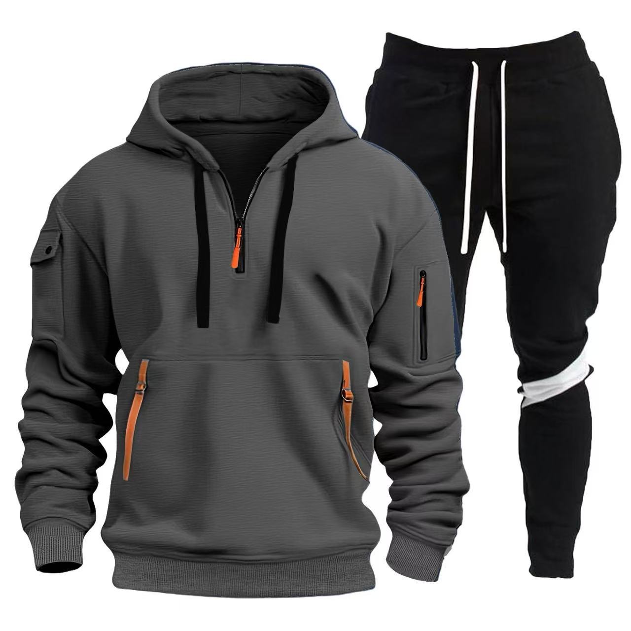 Ensemble de survêtement homme sweat à capuche et pantalon de jogging