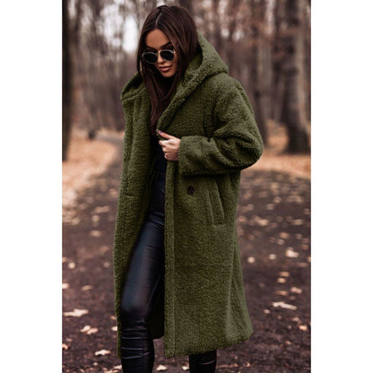 Manteau oversize femme doux et confortable