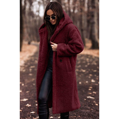 Manteau oversize femme doux et confortable