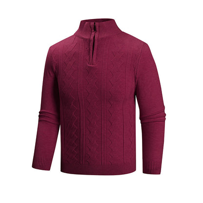 Pull Homme Col Montant Design Élégant