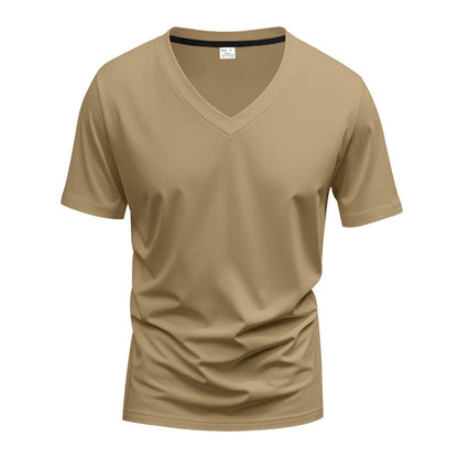 T-shirt homme col V Léger respirant