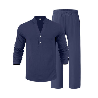 Ensemble Homewear pour Homme Confortable Élégant Long
