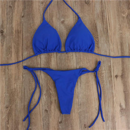 Ensemble Bikini Femme Simple Élégant Ajustable