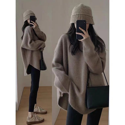 Pull Femme Mi-Long Stylé