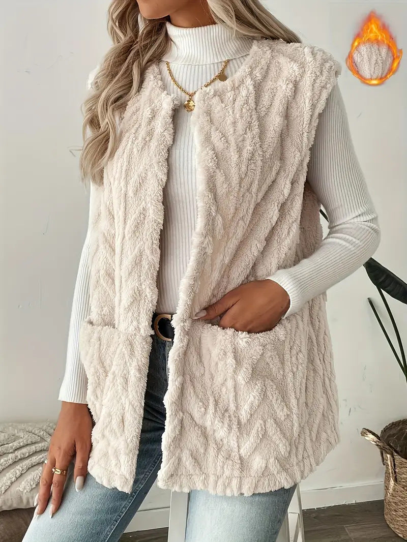 Gilet tricoté pour femmes Design de luxe Élégant
