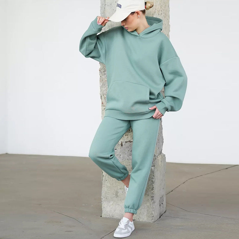 Survêtement de sport femme Confortable Capuche Poches