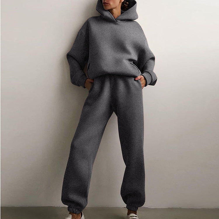 Ensemble Hoodie Oversize Femme Décontracté Chic