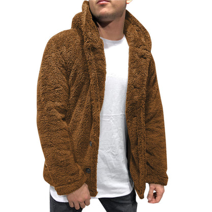 Veste polaire peluche Capuche Doux