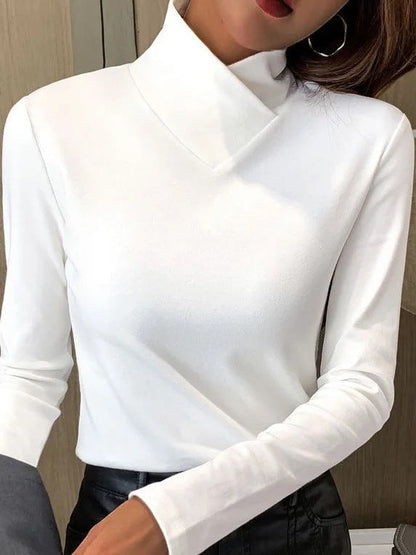 Pull col roulé élégant Design chic