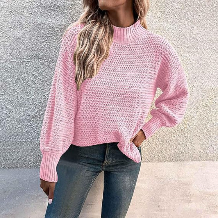 Pull tricoté pour femme Vêtement d'extérieur élégant
