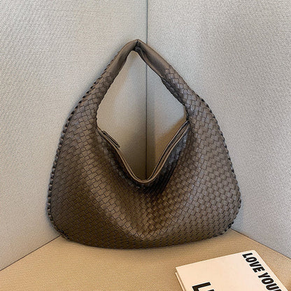 Sac cabas tissé Rouge Chic