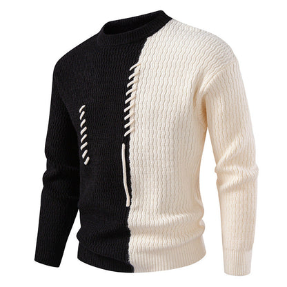 Pull homme design texturé moderne unique