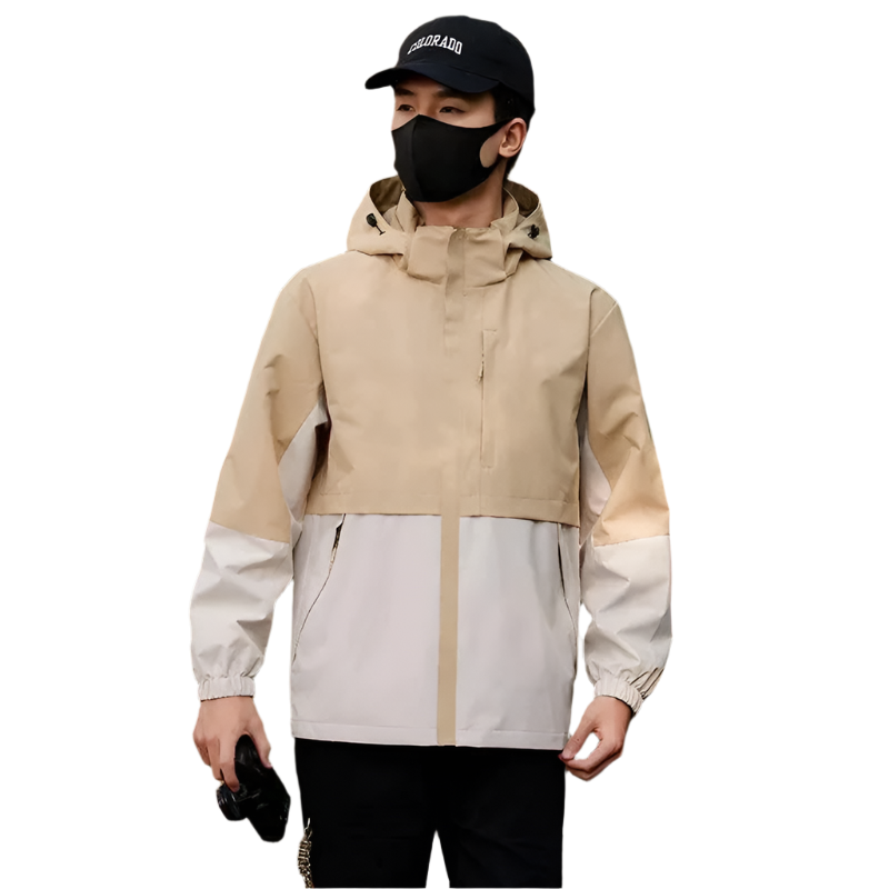 Veste d'extérieur imperméable légère pour homme