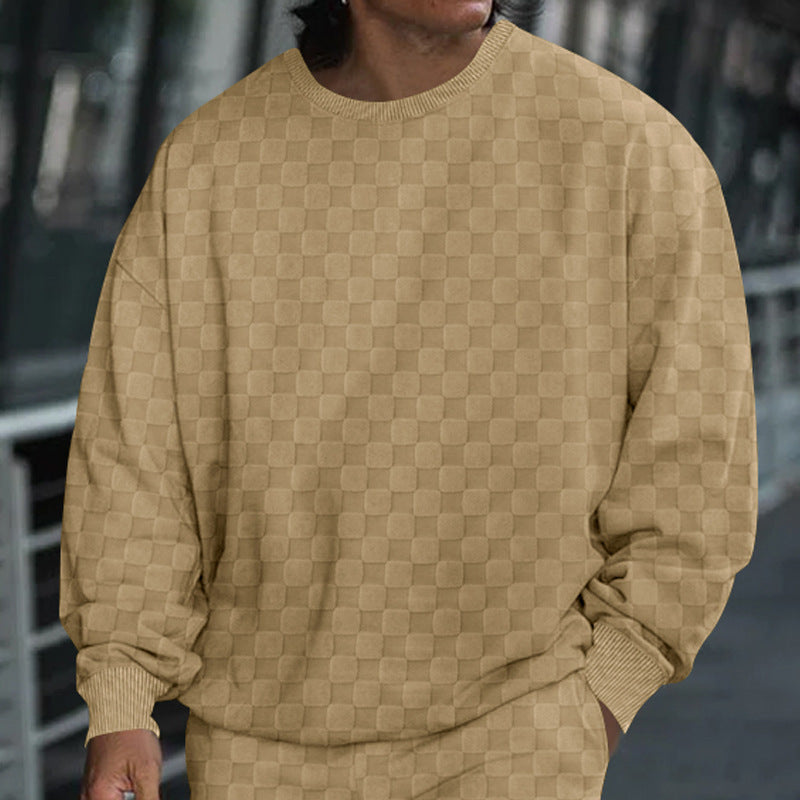 Pull pour homme oversize confortable et structuré