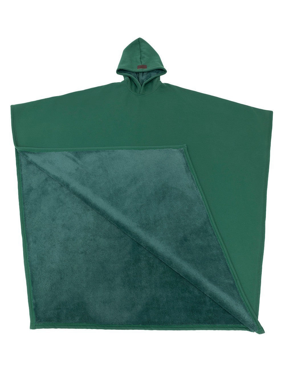 Poncho douillet en polaire douce pour femme