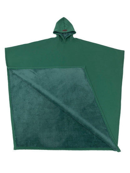 Poncho douillet en polaire douce pour femme