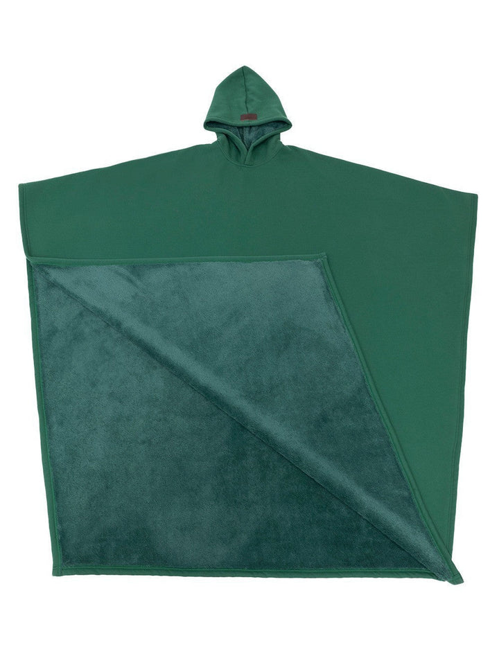 Poncho douillet en polaire douce pour femme
