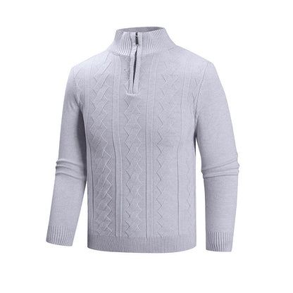 Pull Homme Col Montant Design Élégant