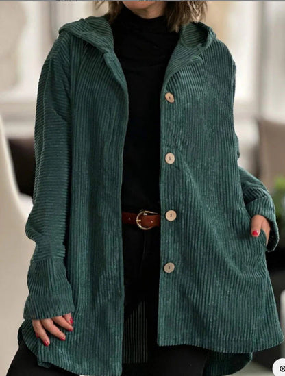 Gilet Femme Capuche Confortable Oversize