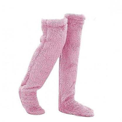 Chauffe-pieds doux en peluche pour femmes