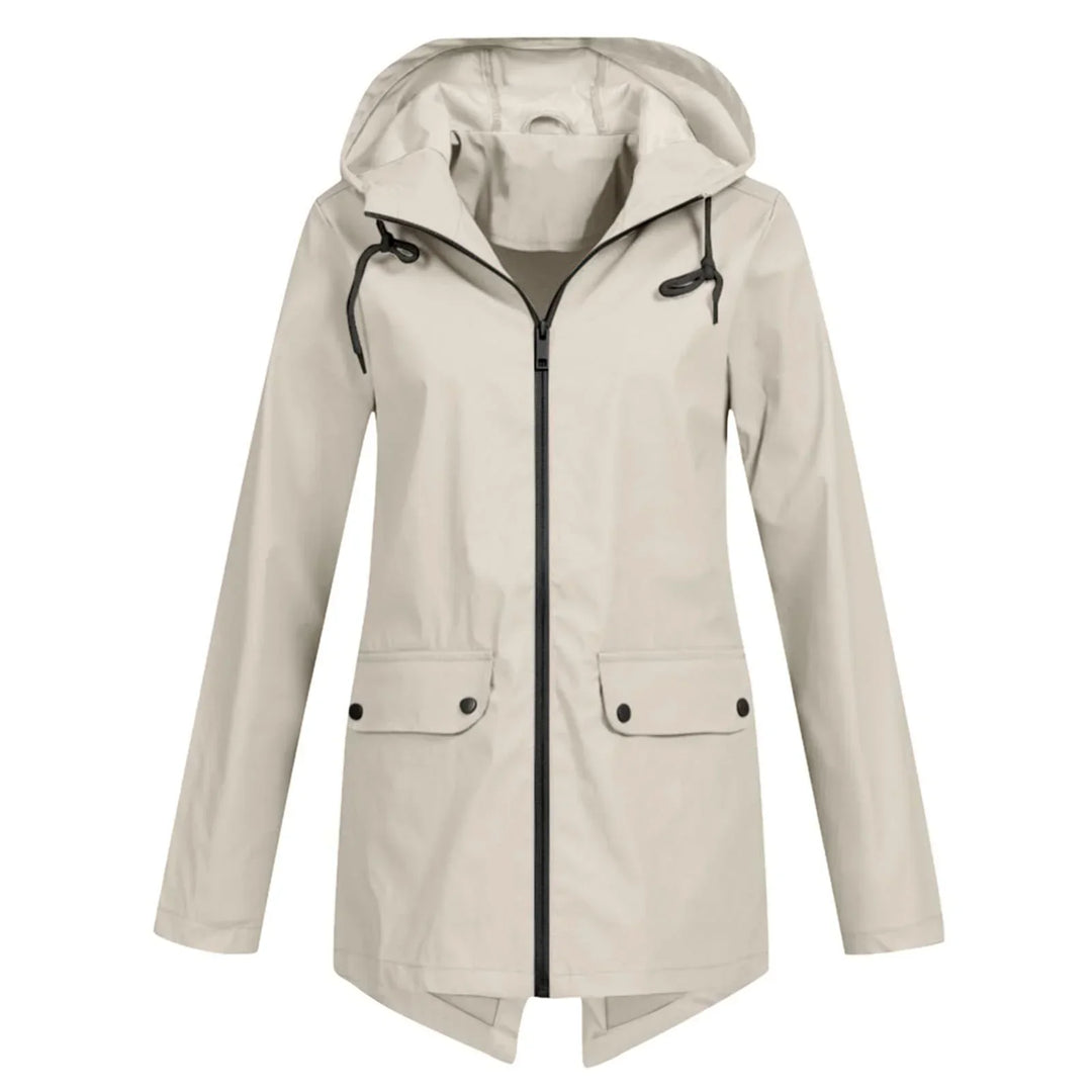Imperméable Long Femme Capuche Imperméable