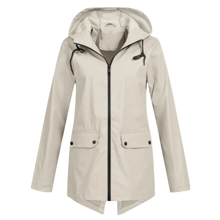 Imperméable Long Femme Capuche Imperméable