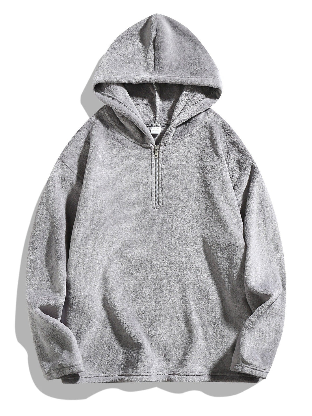Sweat à capuche en micropolaire douce pour femme