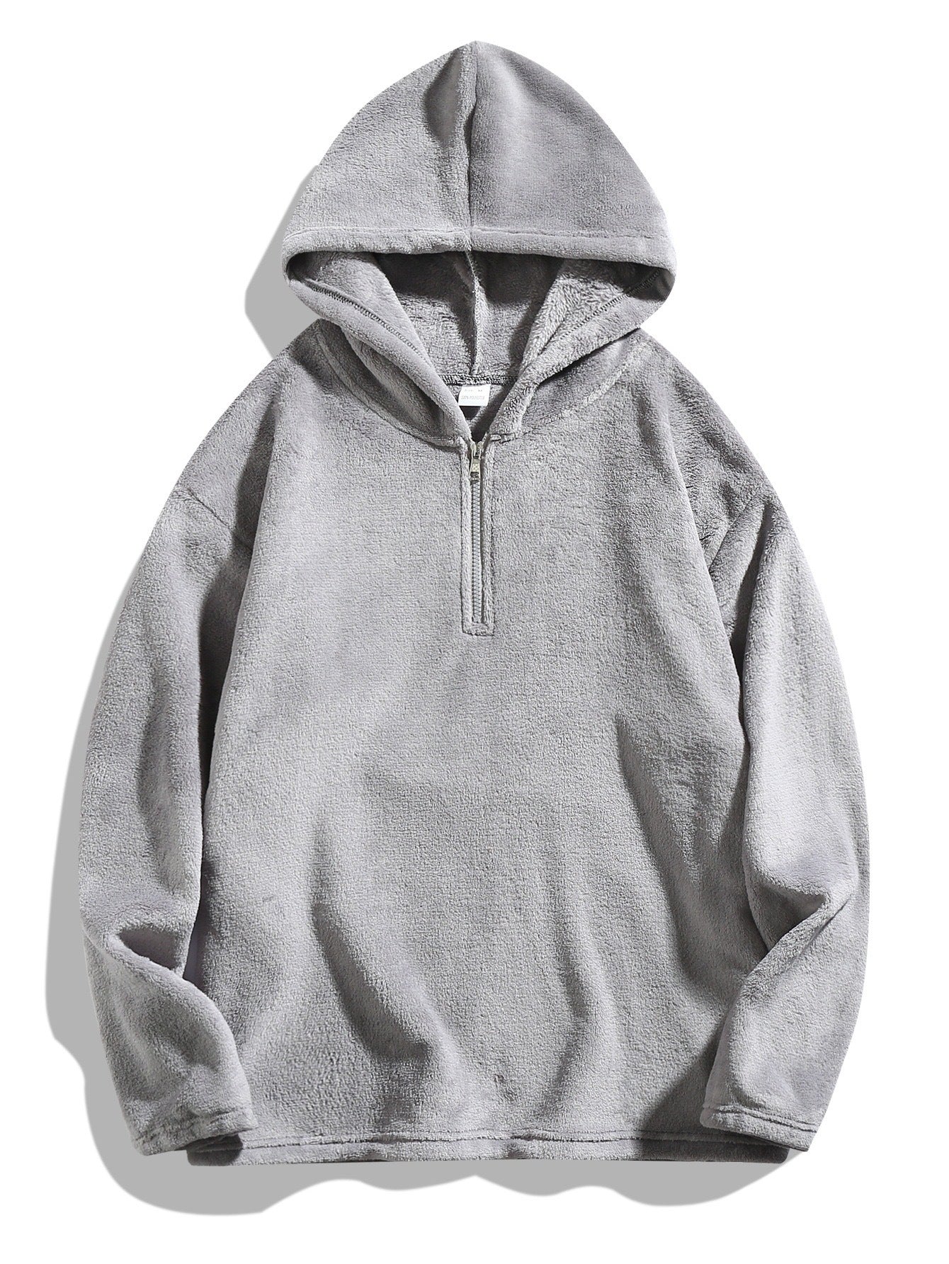 Sweat à capuche en micropolaire douce pour femme