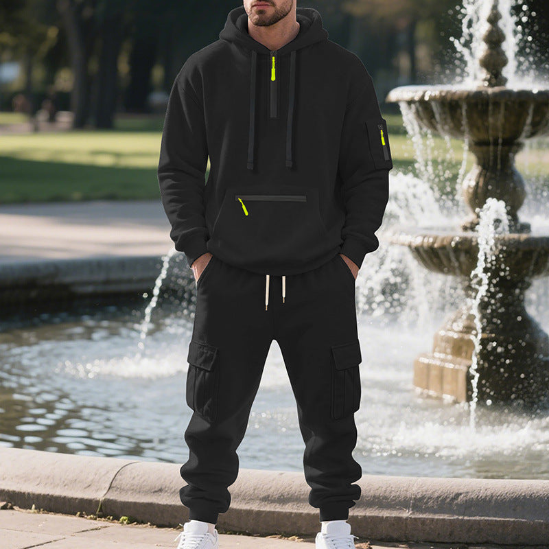 Survêtement de sport pour homme Poches fonctionnelles Design moderne