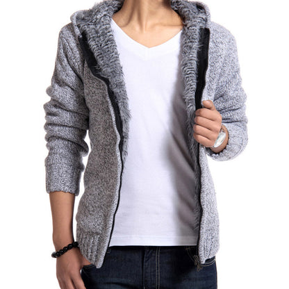 Cardigan homme doux et confortable avec doublure