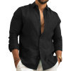 Chemise en lin homme confortable et élégante pour l'été