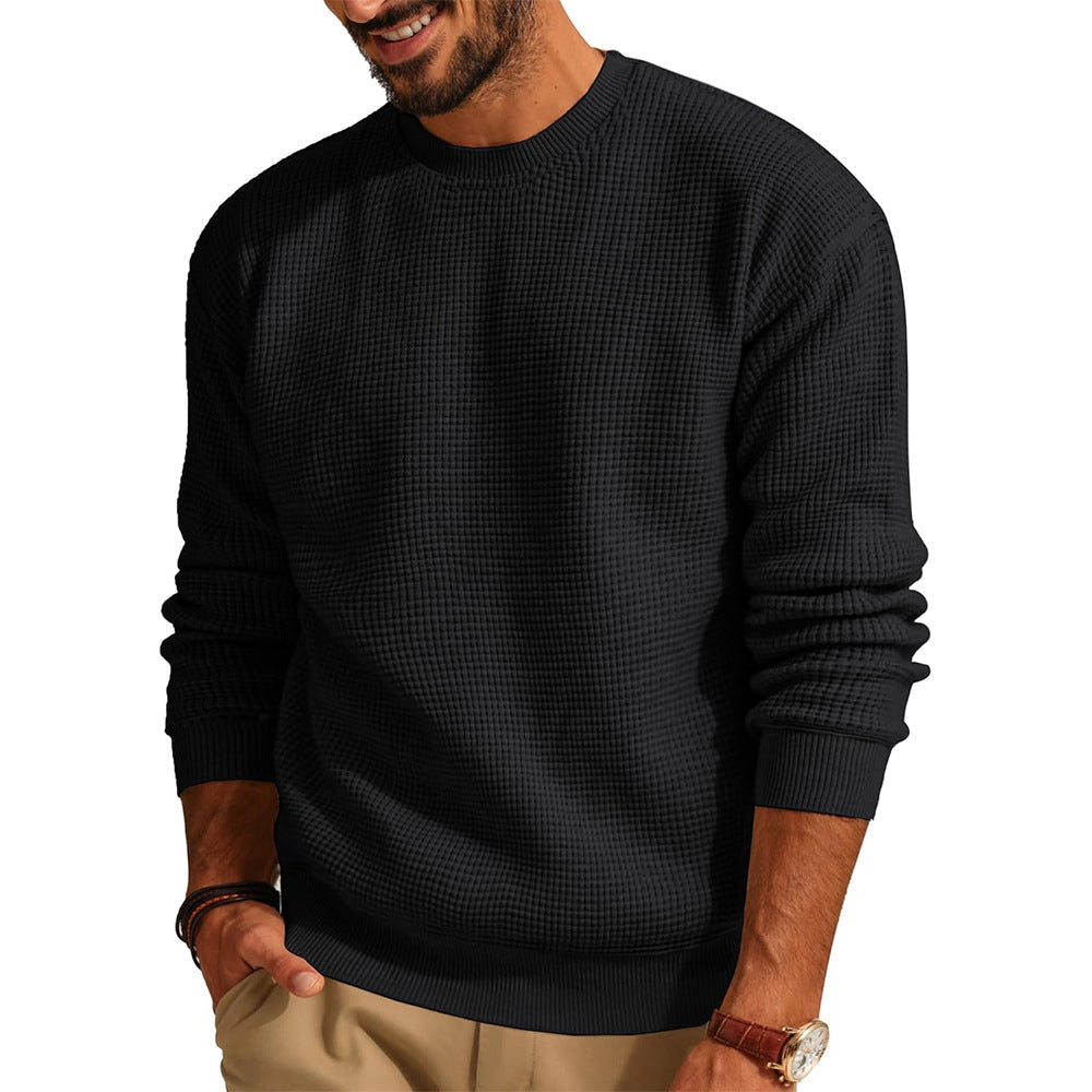 Herren Sweatshirt Rundhals Modern Sportlich - IdealeKleiden