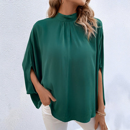Tunique Femme Chiffon Élégant Manches Amples
