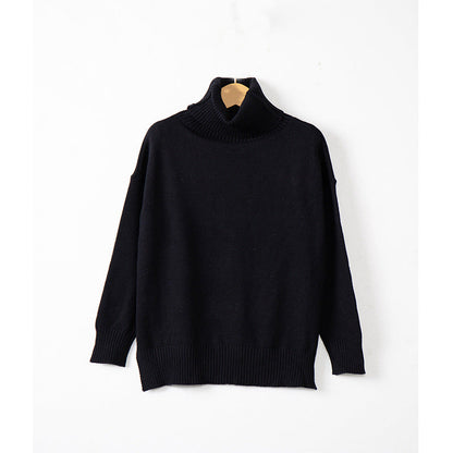 Pull pour femme Col roulé confortable Moderne