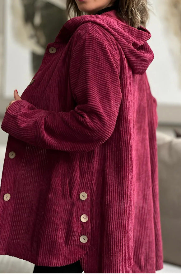 Gilet Femme Capuche Confortable Oversize