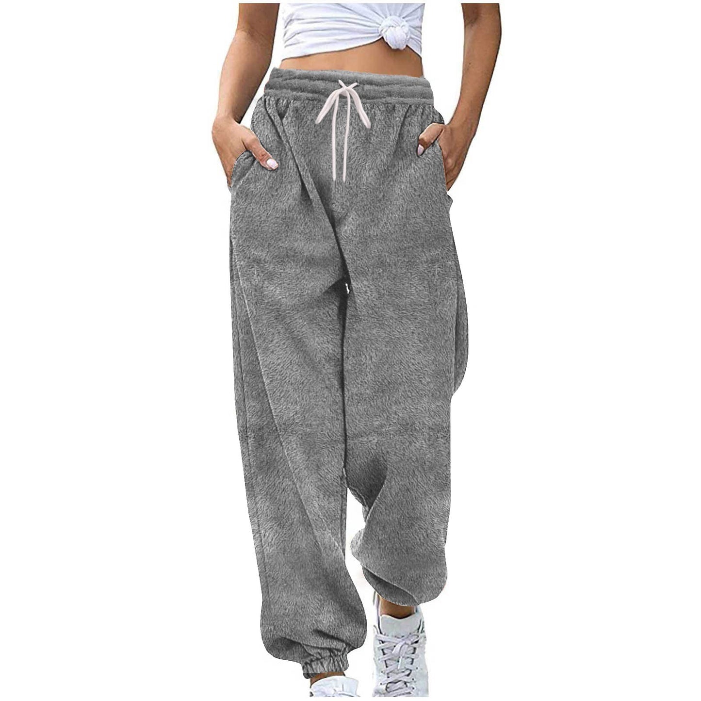Pantalons confortables Femme Coupe décontractée