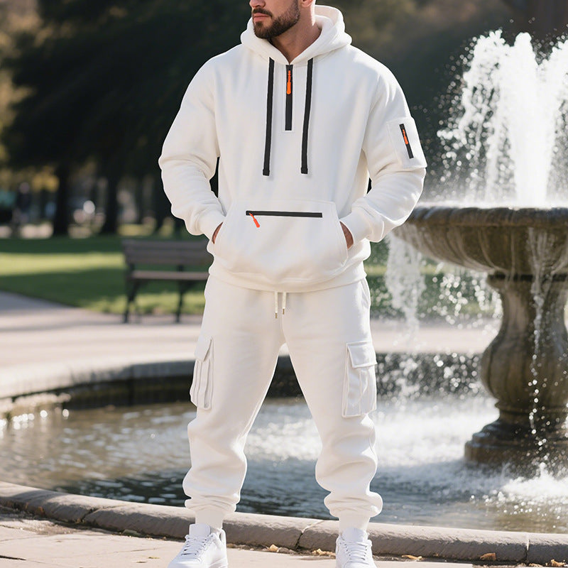 Survêtement de sport pour homme Poches fonctionnelles Design moderne